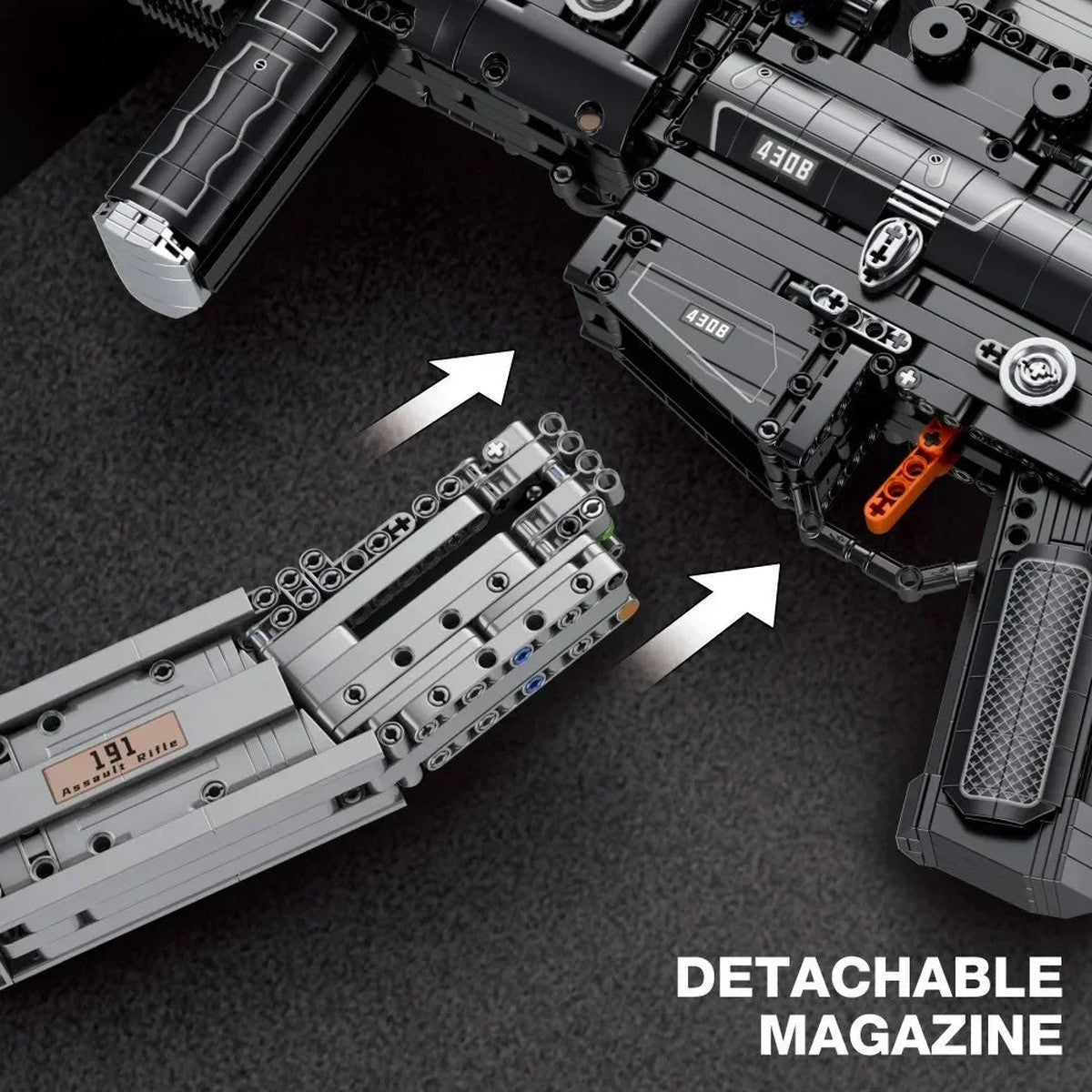 SIG MCX brick kit: detachable magazine