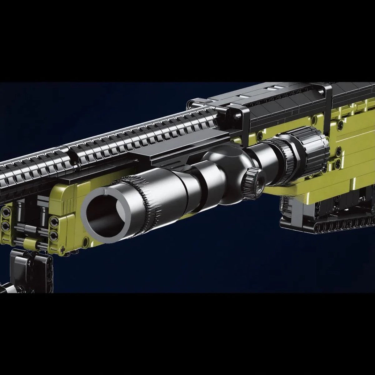 Close-up of the Super Magnum scope